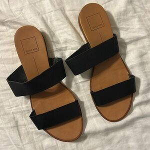 Dolce Vita black strap sandals